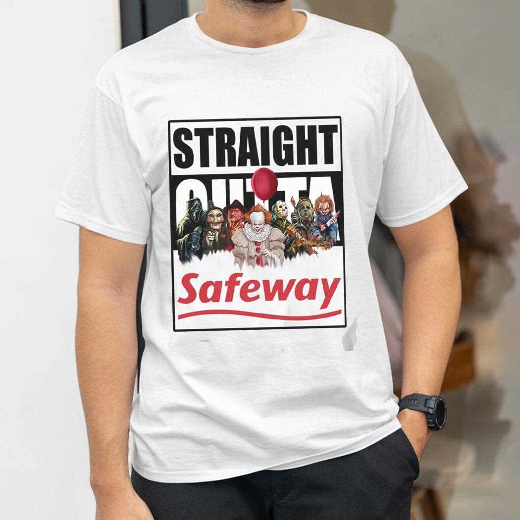 Straight Outta Safeway Horror Gang Shirt Straight Outta Safeway Horror Gang Shirt
