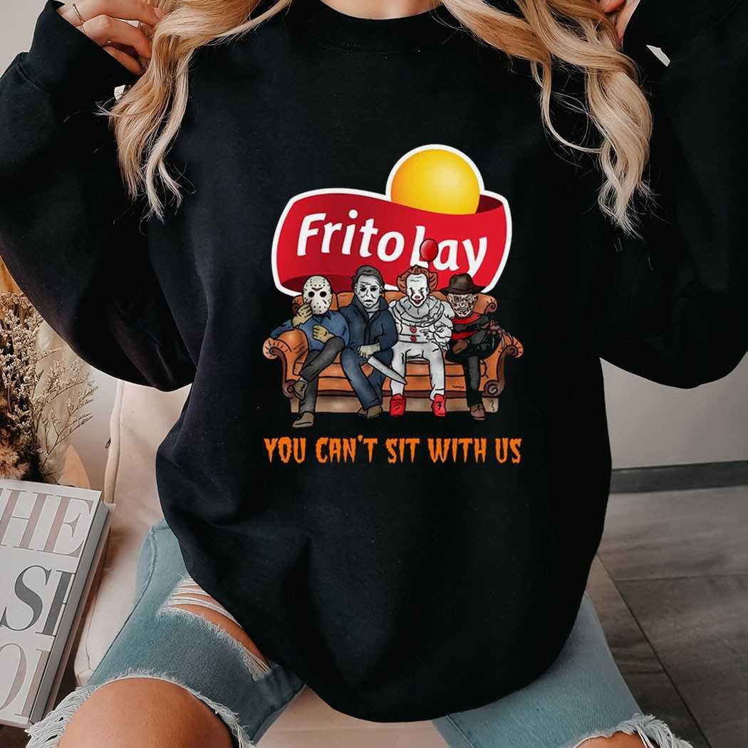 Frito Lay You Can’t Sit With Us Horror Halloween Shirt Frito Lay You Can’t Sit With Us Horror Halloween Shirt
