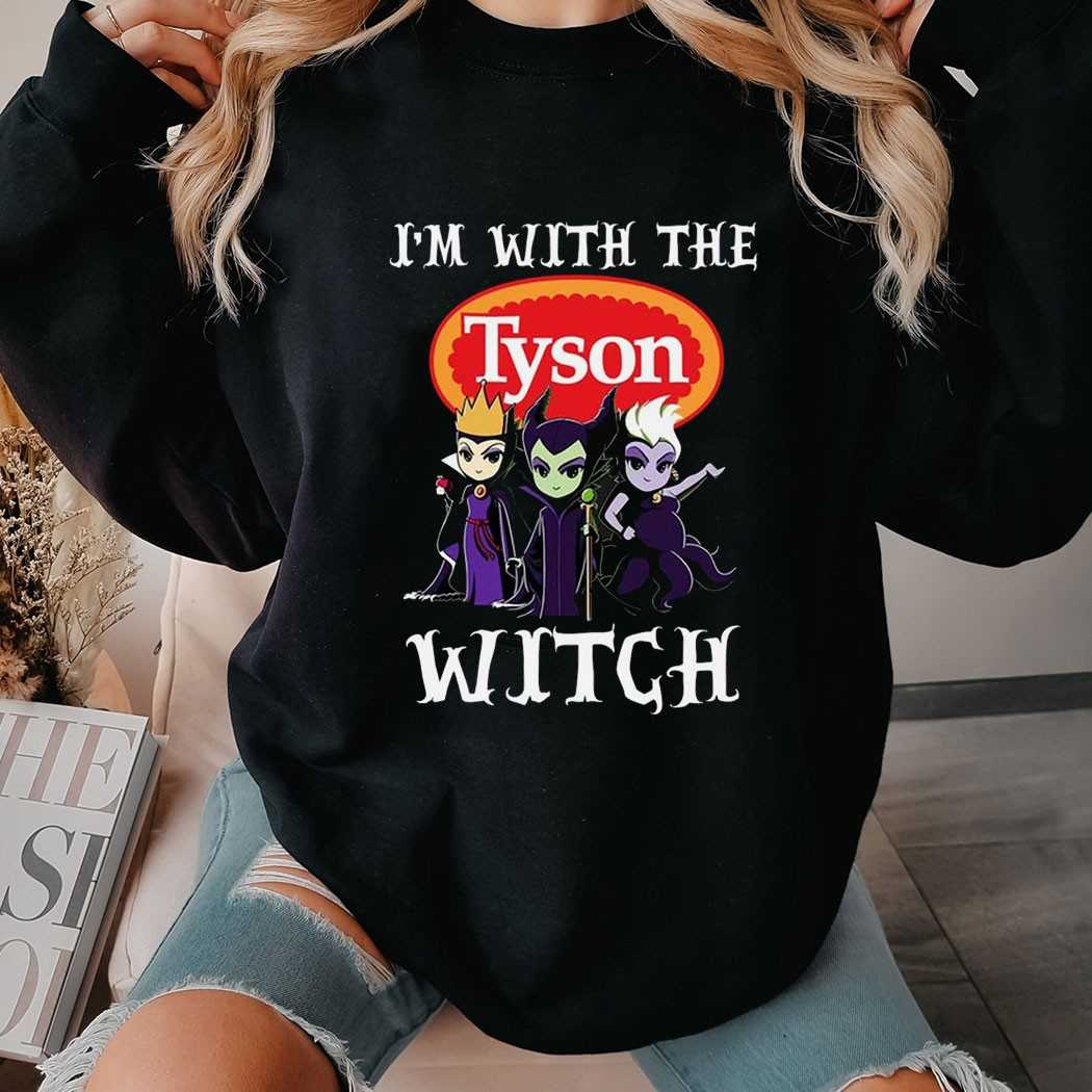 I’m With The Tyson Witch Villains Halloween Shirt I’m With The Tyson Witch Villains Halloween Shirt