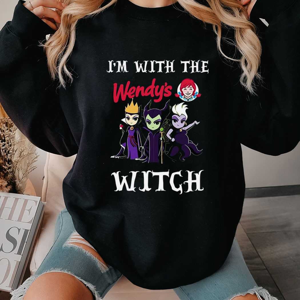 I’m With The Wendy’s Witch Villains Halloween Shirt I’m With The Wendy’s Witch Villains Halloween Shirt