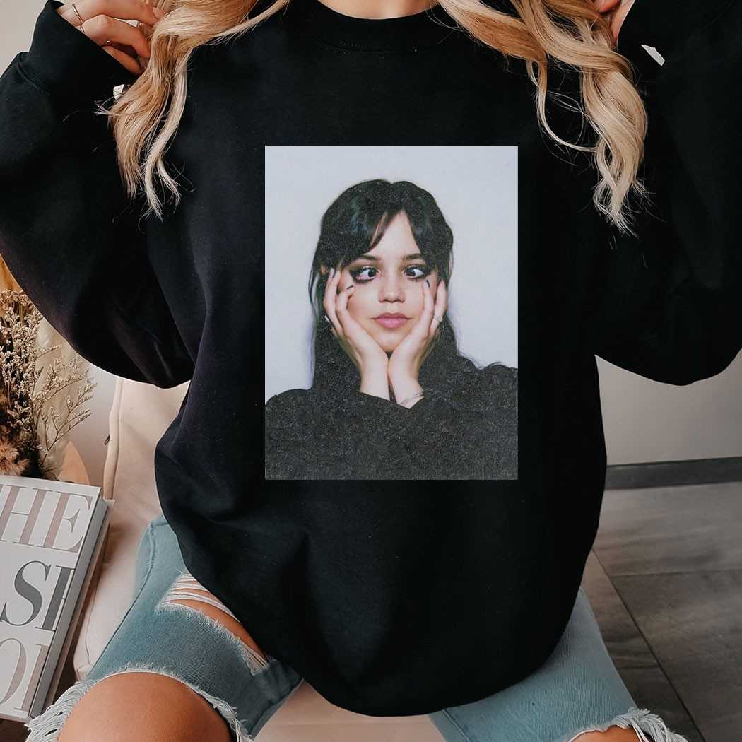 Jenna Ortega Playful Gaze Tee Jenna Ortega Playful Gaze Tee