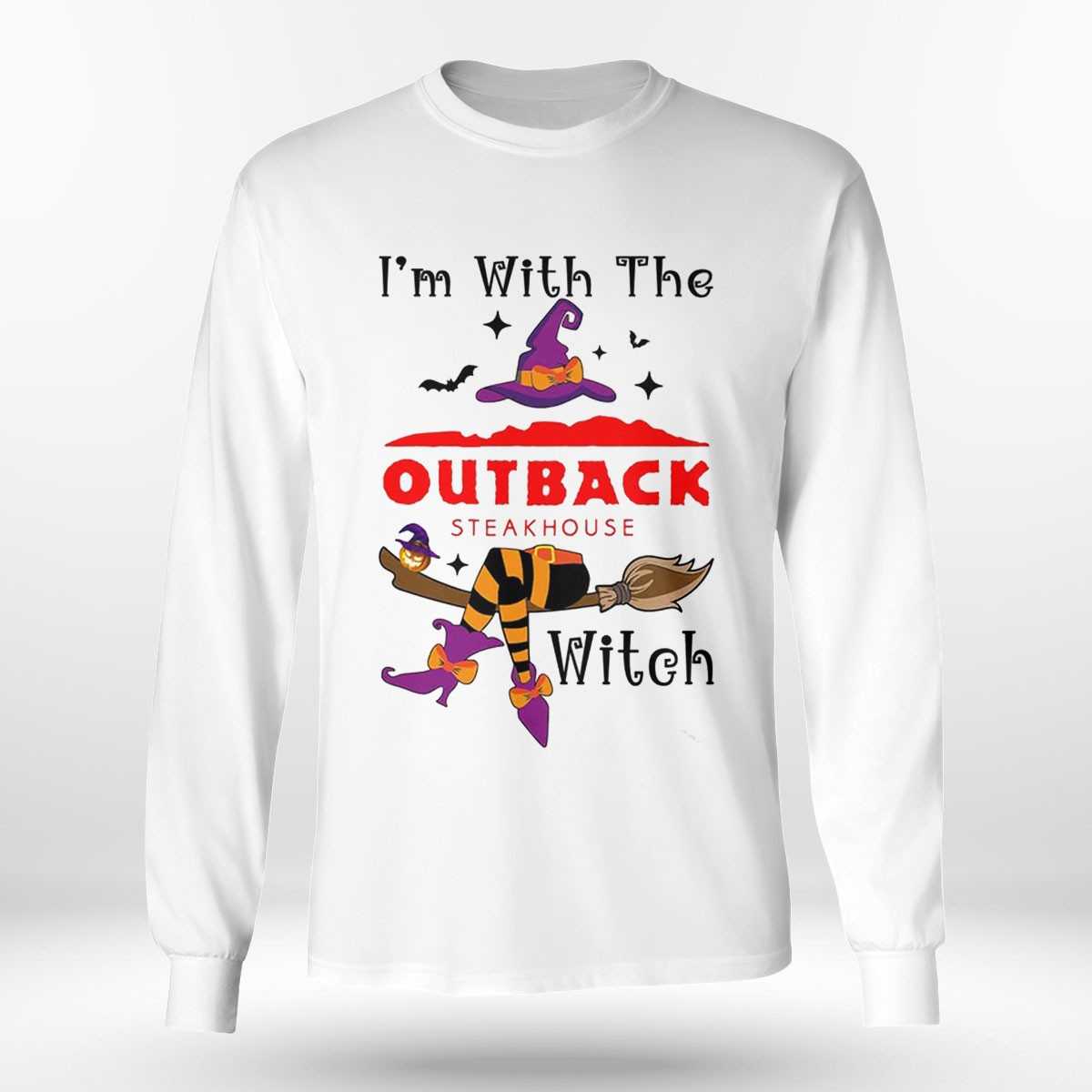 I’m With The Outback Steakhouse Witch Halloween Shirt I’m With The Outback Steakhouse Witch Halloween Shirt