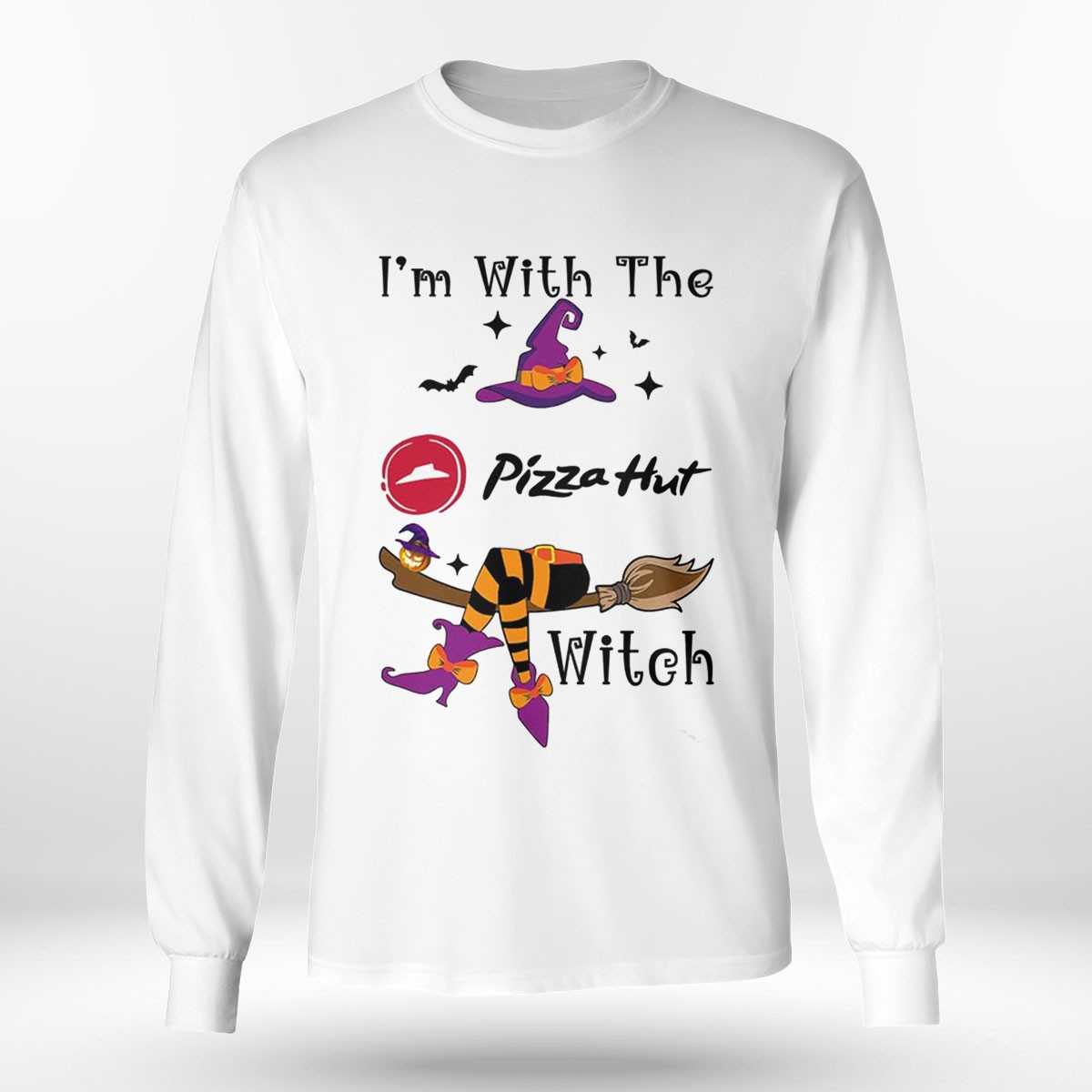 I’m With The Pizza Hut Witch Halloween Shirt I’m With The Pizza Hut Witch Halloween Shirt
