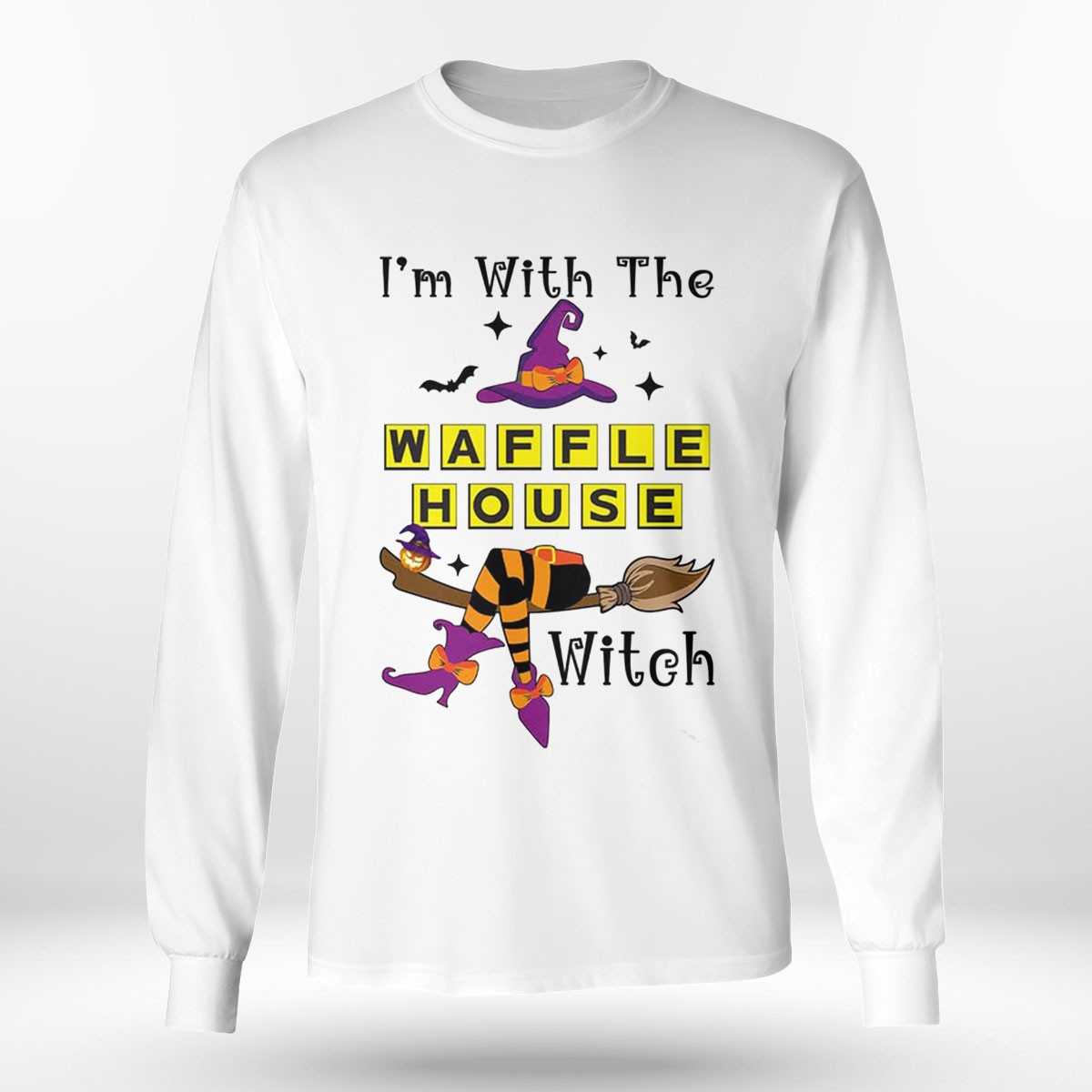 I’m With The Waffle House Witch Halloween Shirt I’m With The Waffle House Witch Halloween Shirt