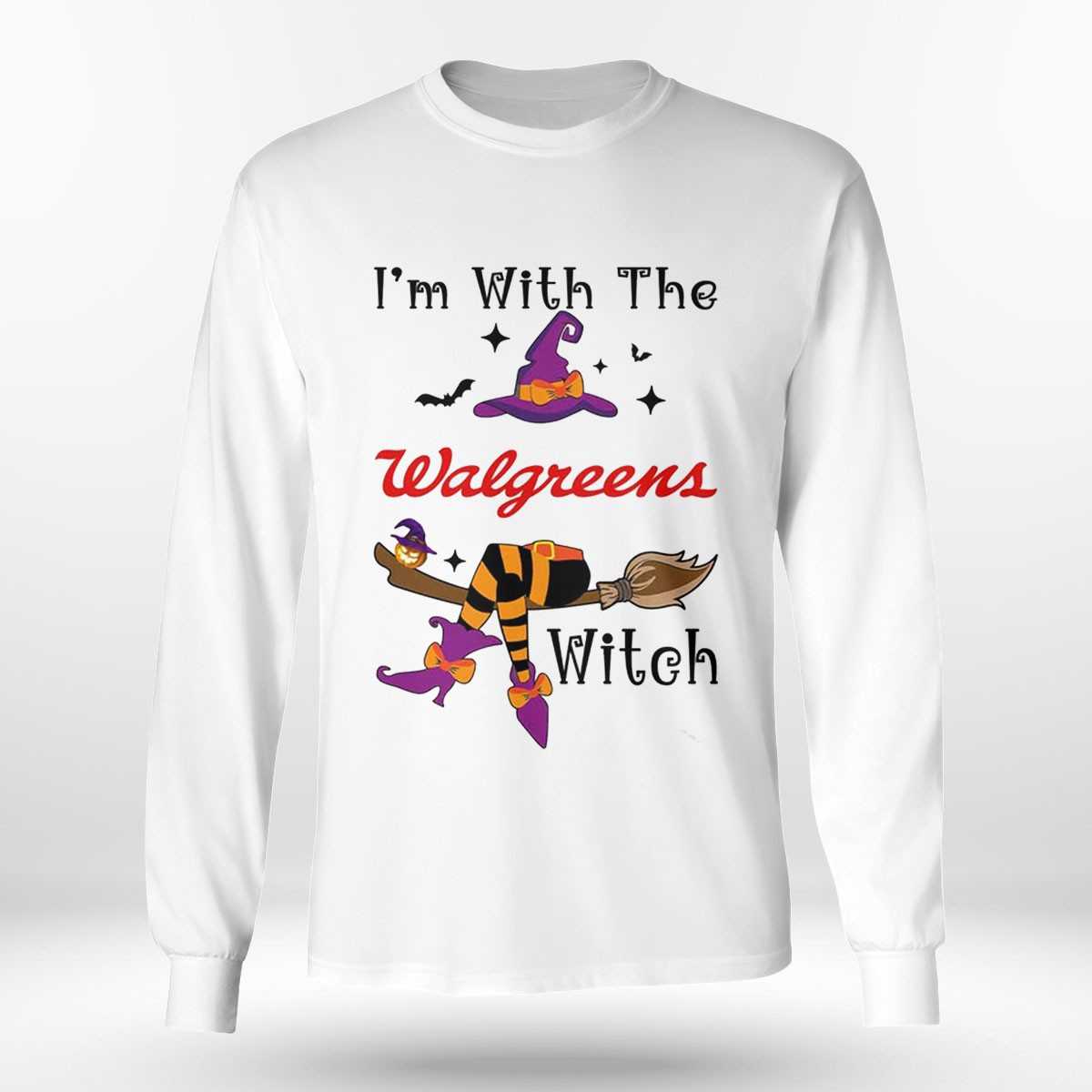 I’m With The Walgreens Witch Halloween Shirt I’m With The Walgreens Witch Halloween Shirt
