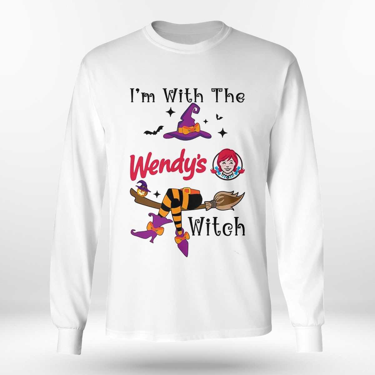 I’m With The Wendy’s Witch Halloween Shirt I’m With The Wendy’s Witch Halloween Shirt
