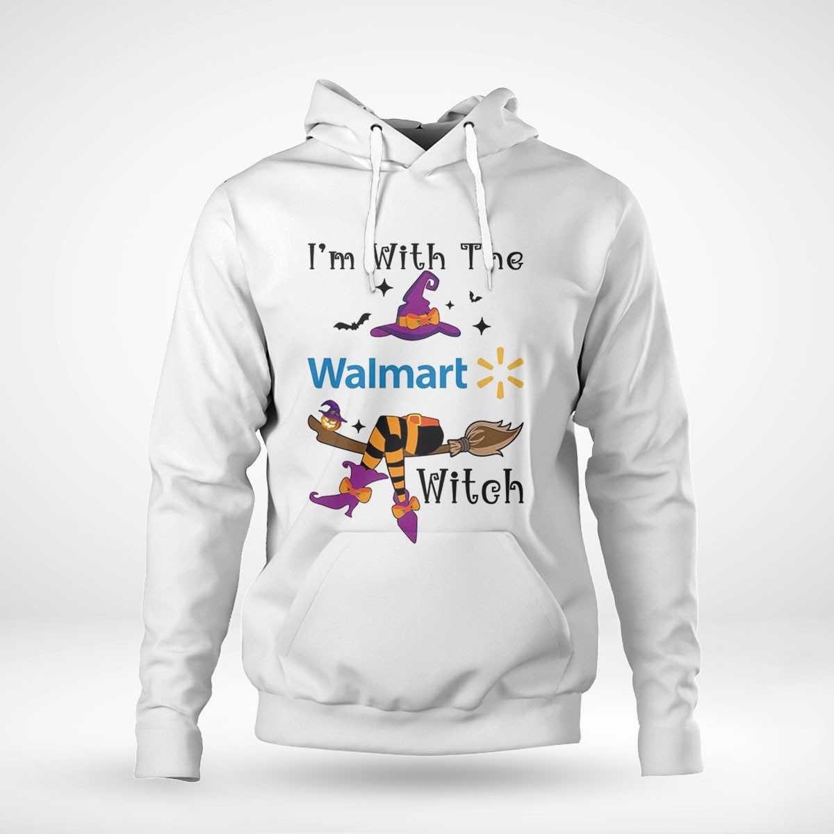 I’m With The Walmart Witch Halloween Shirt I’m With The Walmart Witch Halloween Shirt
