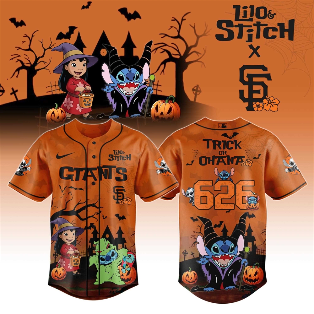 San Francisco Giants X 626 Trick Or Treat Limited Edition Jersey San Francisco Giants X 626 Trick Or Treat Limited Edition Jersey
