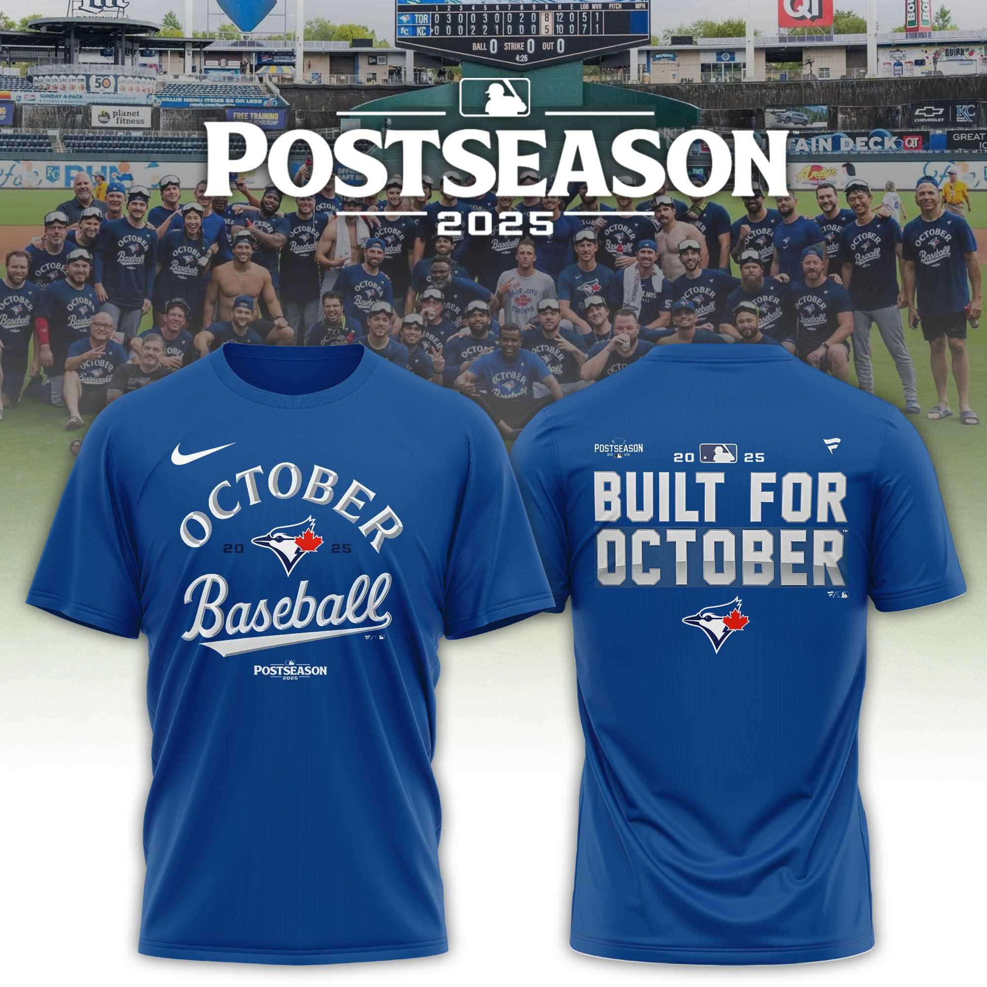 Yankees October Clinch Tee 2025