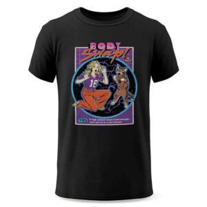 2 body swap! vhs if high school wasnt bad enough now youre in a cats body! shirt
