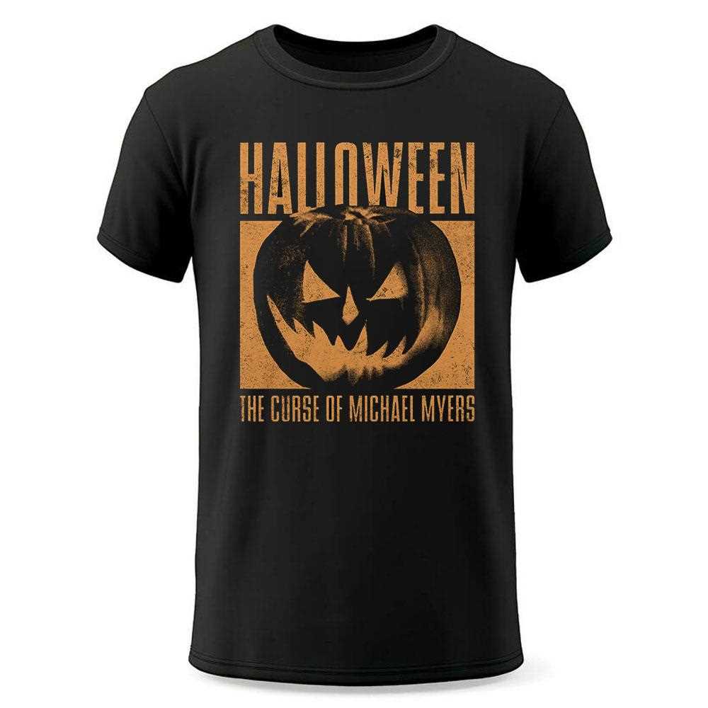 Halloween The Curse Of Michael Myers Pumpkin In Orange Box Shirt Halloween The Curse Of Michael Myers Pumpkin In Orange Box Shirt