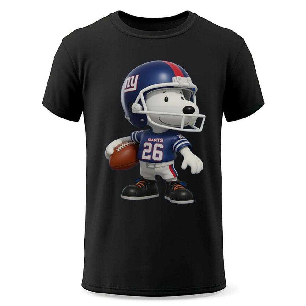New York Giants Snoopy Football Sweatshirt New York Giants Snoopy Football Sweatshirt