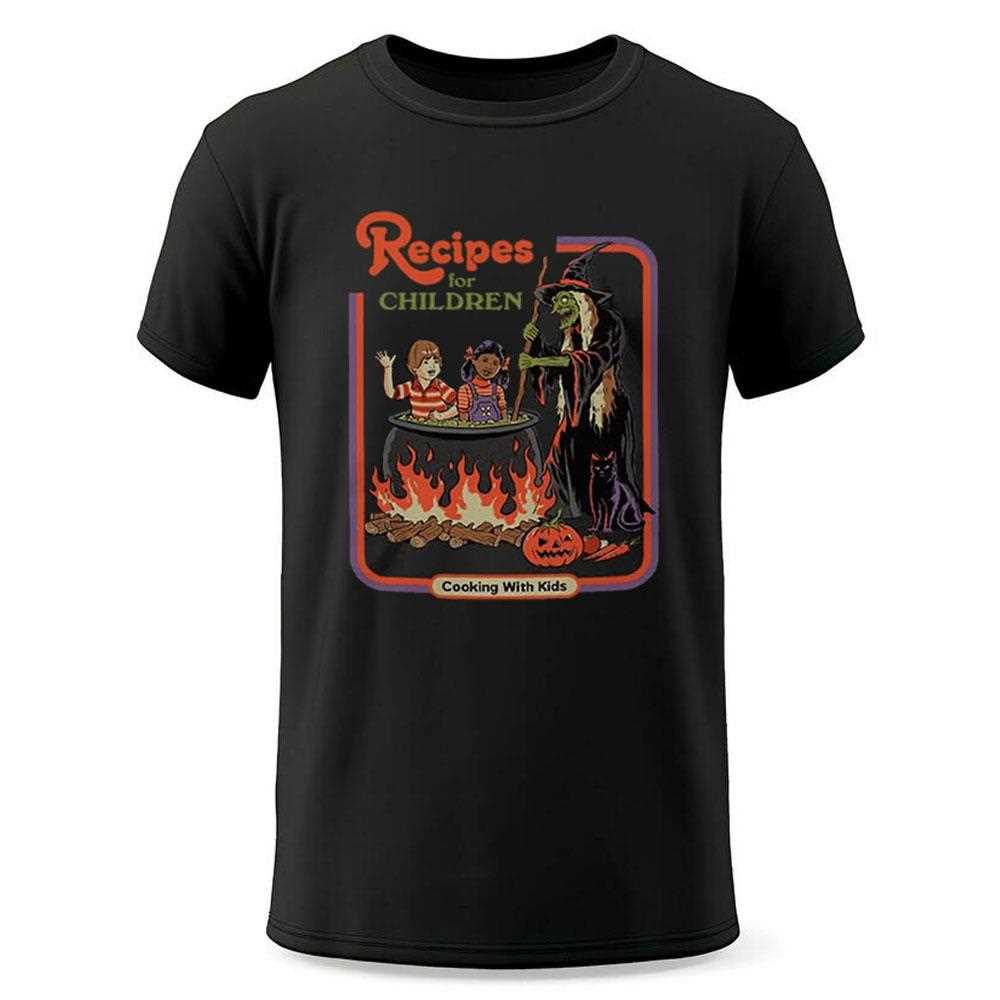 Recipes For Children Cooking With Kids Shirt Recipes For Children Cooking With Kids Shirt