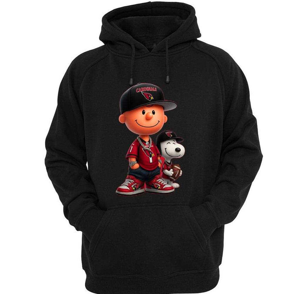 Arizona Cardinals Charlie Brown And Snoopy Shirt Arizona Cardinals Charlie Brown And Snoopy Shirt
