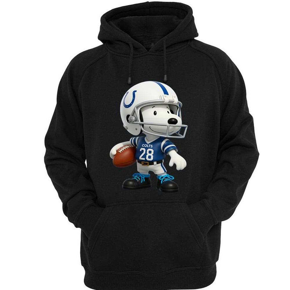 Indianapolis Colts Snoopy Football Sweatshirt Indianapolis Colts Snoopy Football Sweatshirt