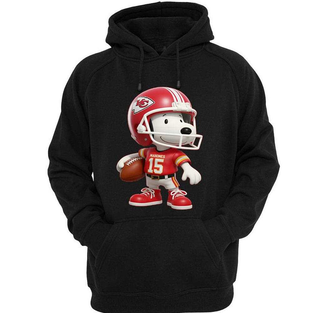 Kansas City Chiefs Snoopy Football Sweatshirt Kansas City Chiefs Snoopy Football Sweatshirt