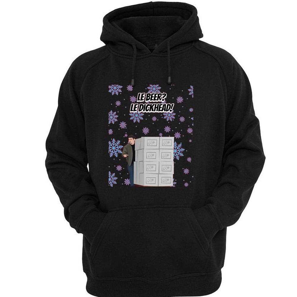 Le Beer Le Dickhead The French Guy Christmas Shirt Le Beer Le Dickhead The French Guy Christmas Shirt