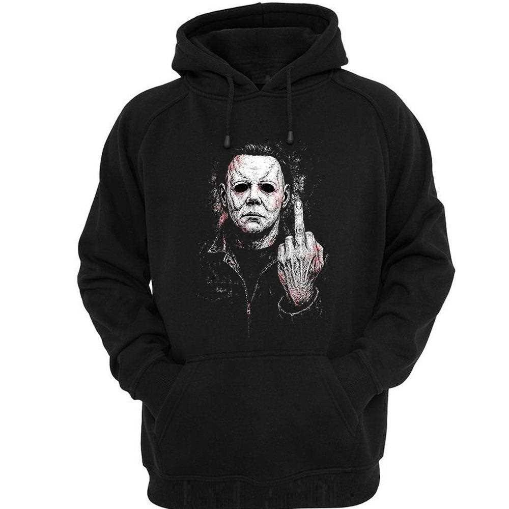 Michael Myers’ Middle Finger T-shirt Michael Myers’ Middle Finger T-shirt