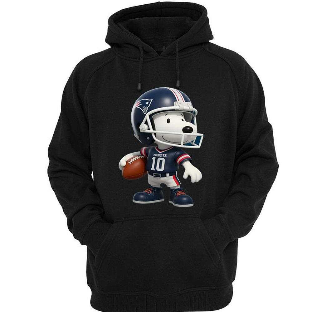 New England Patriots Snoopy Football Sweatshirt New England Patriots Snoopy Football Sweatshirt