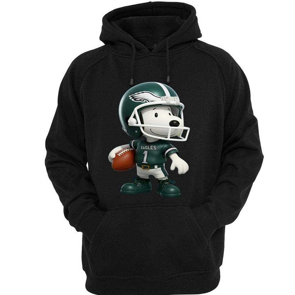 Philadelphia Eagles Snoopy Football Sweatshirt Philadelphia Eagles Snoopy Football Sweatshirt
