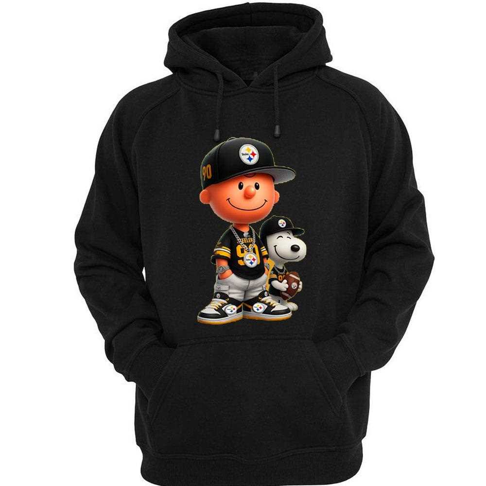 Pittsburgh Steelers Charlie Brown And Snoopy Shirt Pittsburgh Steelers Charlie Brown And Snoopy Shirt