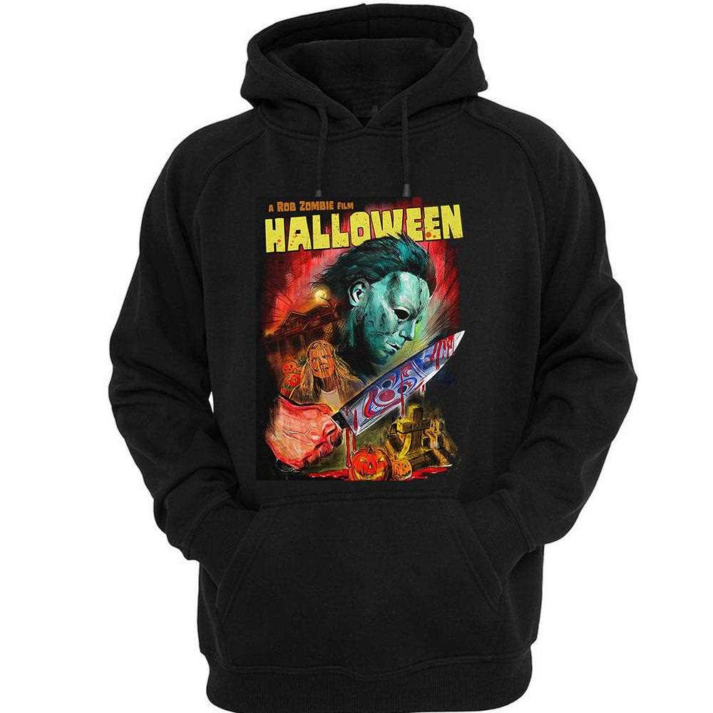 Rob Zombie’s Halloween 2007 Poster T-shirt Rob Zombie’s Halloween 2007 Poster T-shirt