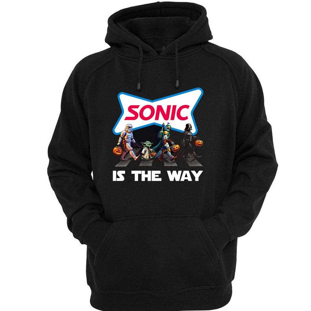 Sonic Star Wars Halloween Is The Way Tee Sonic Star Wars Halloween Is The Way Tee