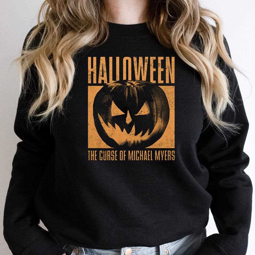 Halloween The Curse Of Michael Myers Pumpkin In Orange Box Shirt Halloween The Curse Of Michael Myers Pumpkin In Orange Box Shirt