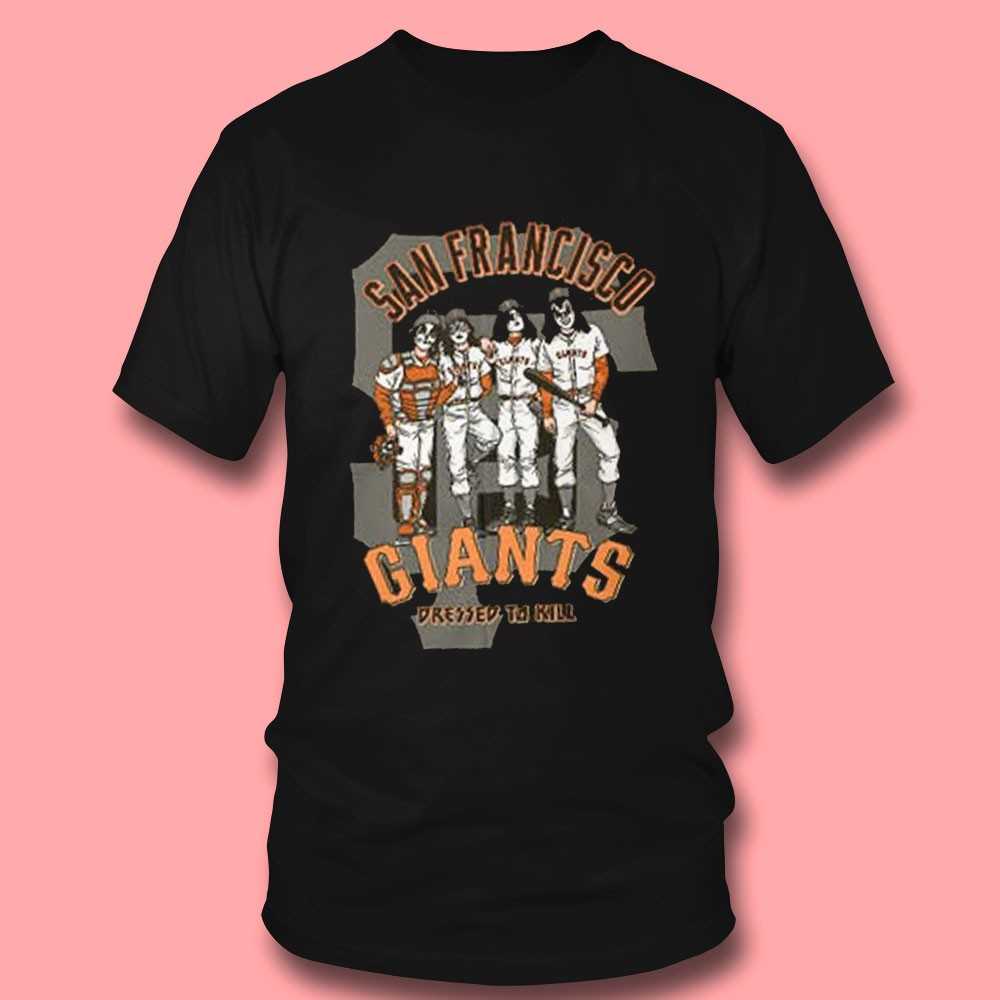 Kiss X Giants Baseball Tee Kiss X Giants Baseball Tee