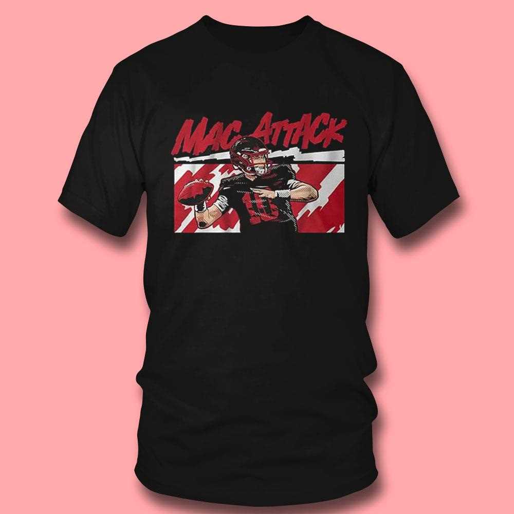 Mac Attack Mac Jones Football Fan T-shirt Mac Attack Mac Jones Football Fan T-shirt