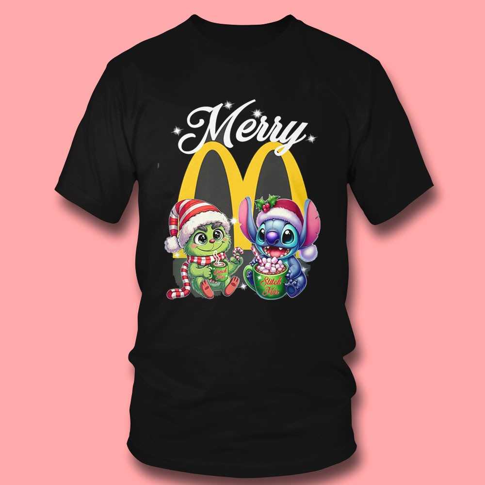 Mcdonald’s Horror Characters In October We Wear Pink Tee Mcdonald’s Horror Characters In October We Wear Pink Tee