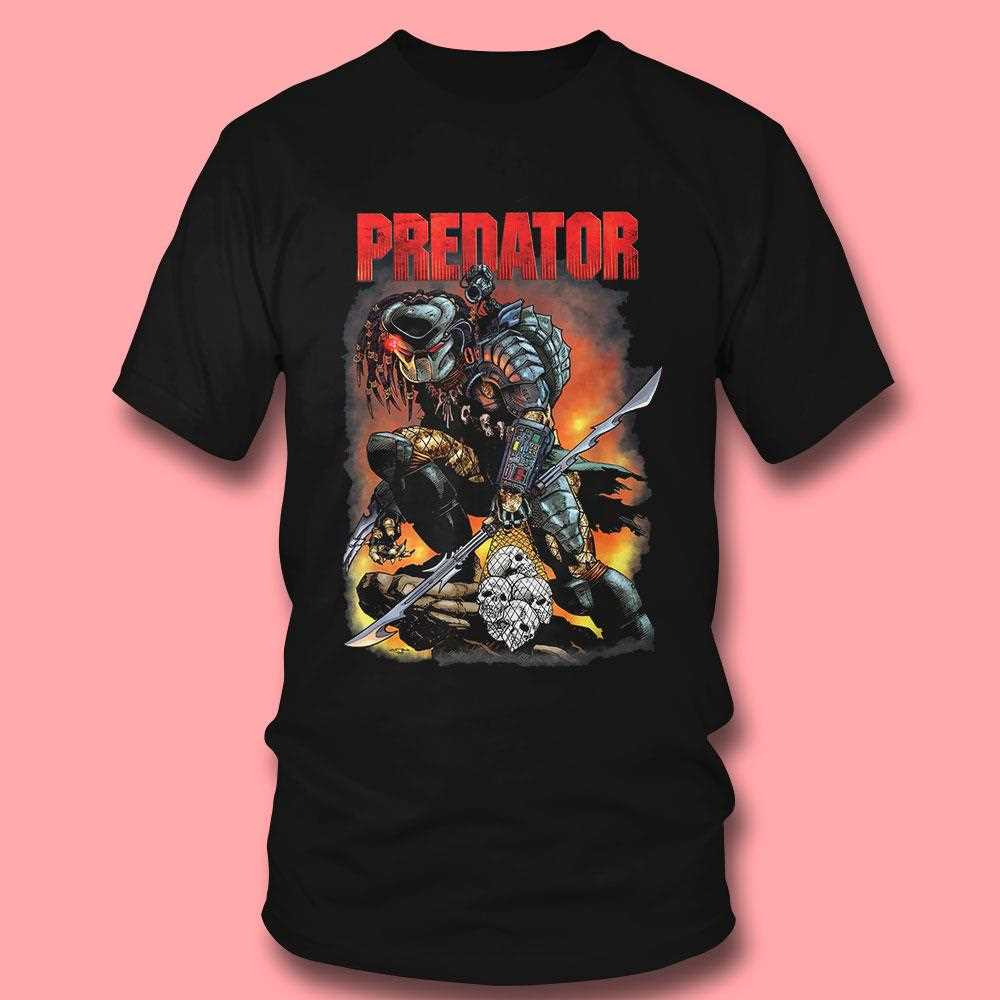 Predator Jungle Hunter Skull Pile Tee Predator Jungle Hunter Skull Pile Tee