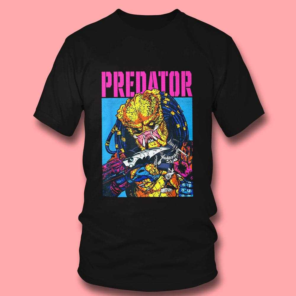 Predator Psychedelic Hunter Portrait Tee Predator Psychedelic Hunter Portrait Tee