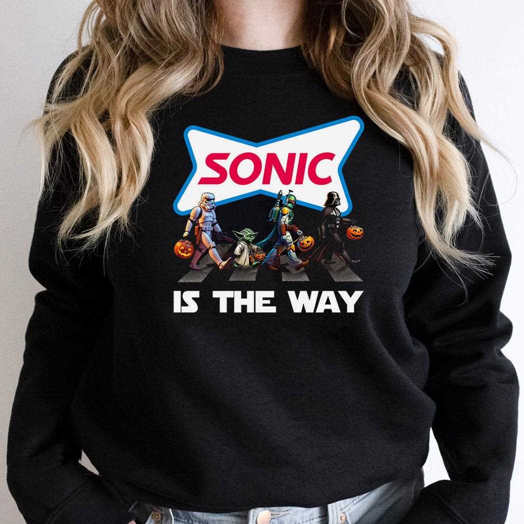 Sonic Star Wars Halloween Is The Way Tee Sonic Star Wars Halloween Is The Way Tee