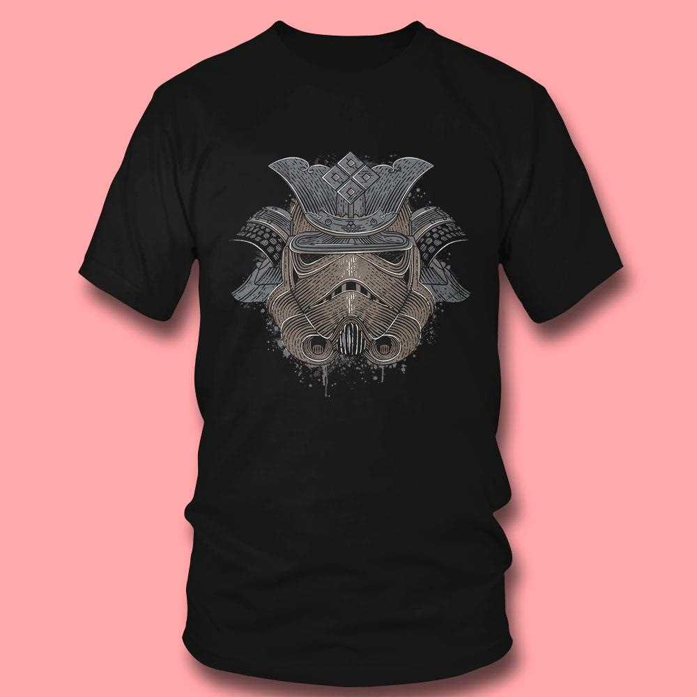 Star Wars Samurai Stormtrooper Helmet Tee Star Wars Samurai Stormtrooper Helmet Tee