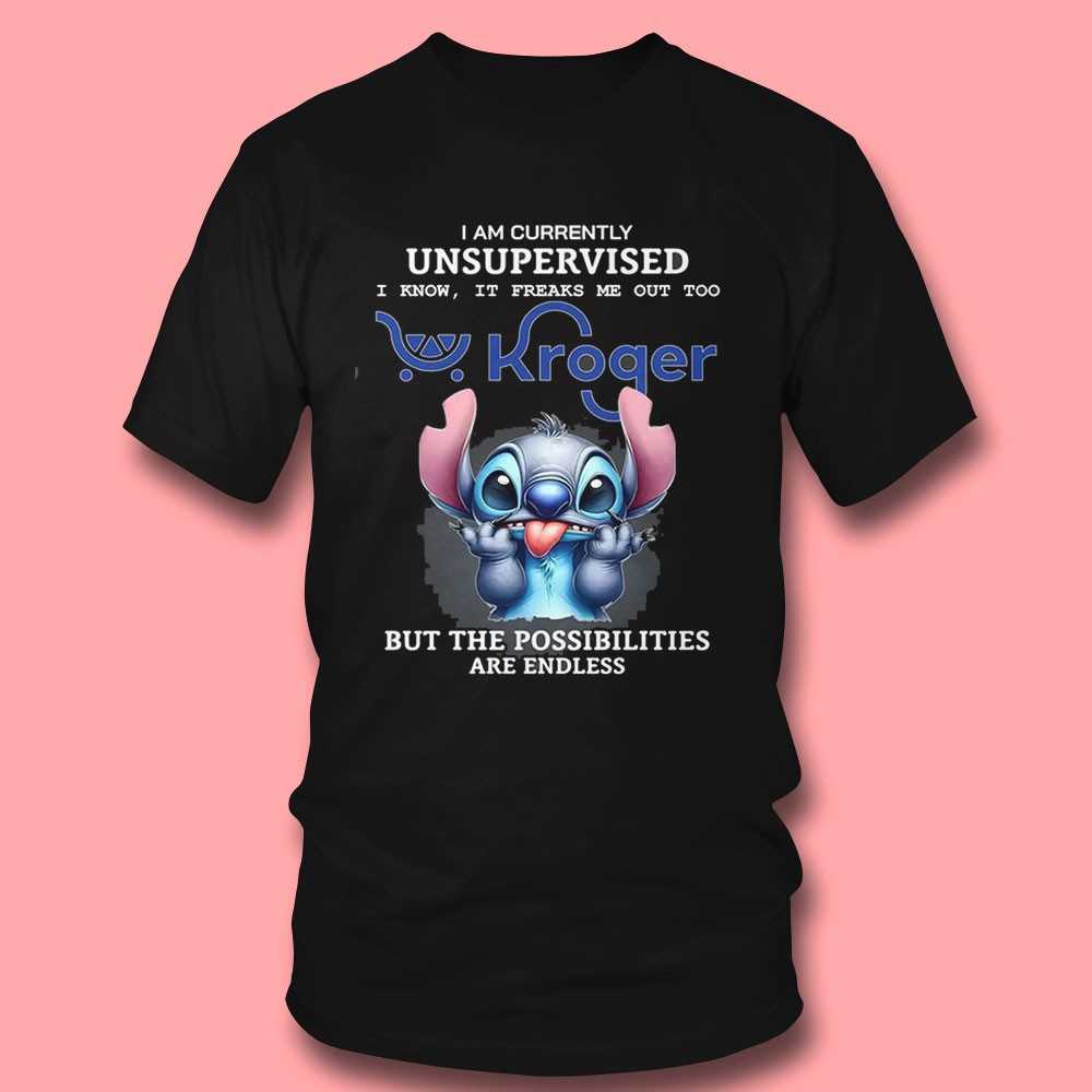 Stitch Mcdonald’s Unsupervised Endless Possibilities T-shirt Stitch Mcdonald’s Unsupervised Endless Possibilities T-shirt