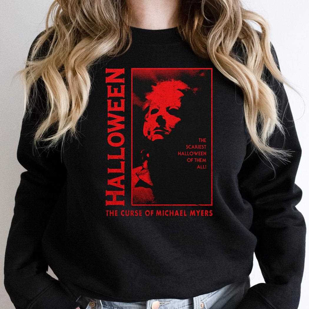 The Curse Of Michael Myers Halloween Red Shirt The Curse Of Michael Myers Halloween Red Shirt
