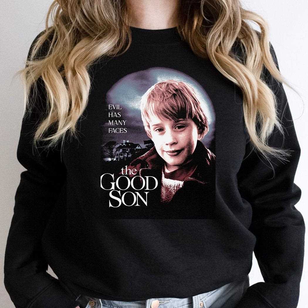 The Good Son Macaulay Culkin Evil Has Many Faces Tee The Good Son Macaulay Culkin Evil Has Many Faces Tee