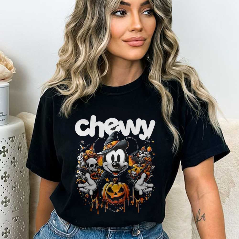 Chewy Halloween Mickey Tee Shirt Chewy Halloween Mickey Tee Shirt
