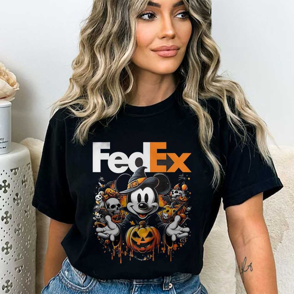 Fedex Halloween Mickey Tee Fedex Halloween Mickey Tee