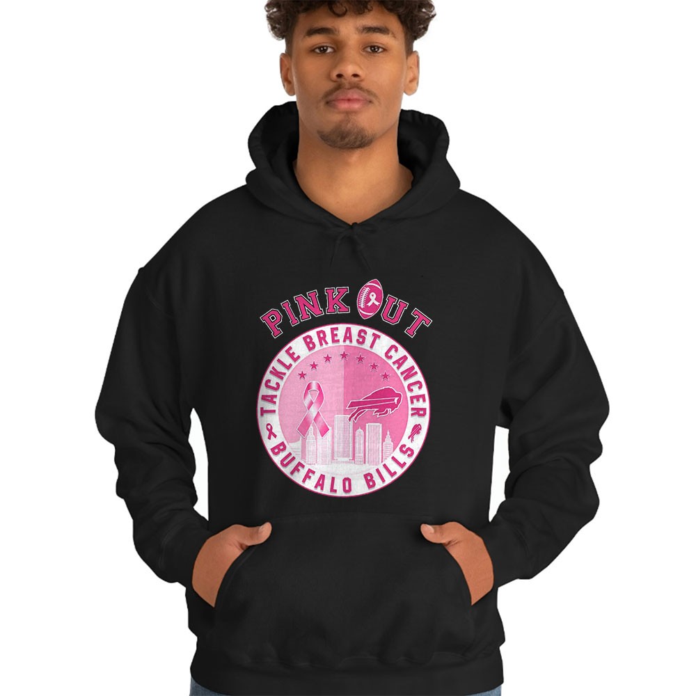 Buffalo Bills Pink Out Breast Cancer Awareness T-shirt Buffalo Bills Pink Out Breast Cancer Awareness T-shirt