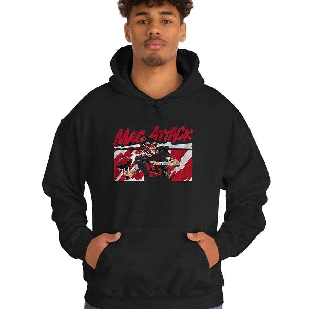 Mac Attack Mac Jones Football Fan T-shirt Mac Attack Mac Jones Football Fan T-shirt