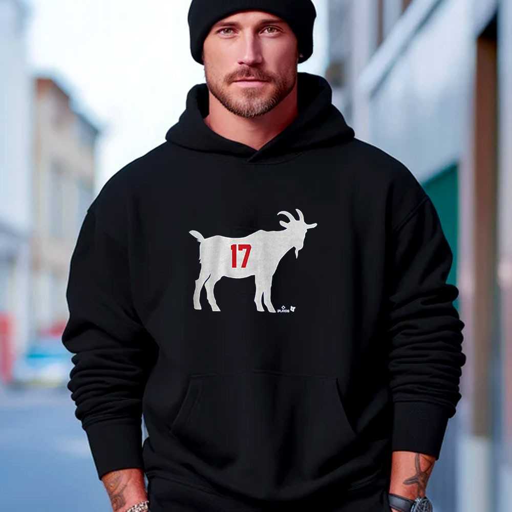 Shohei Ohtani Los Angeles Dodgers The Goat 17 T-shirt Shohei Ohtani Los Angeles Dodgers The Goat 17 T-shirt