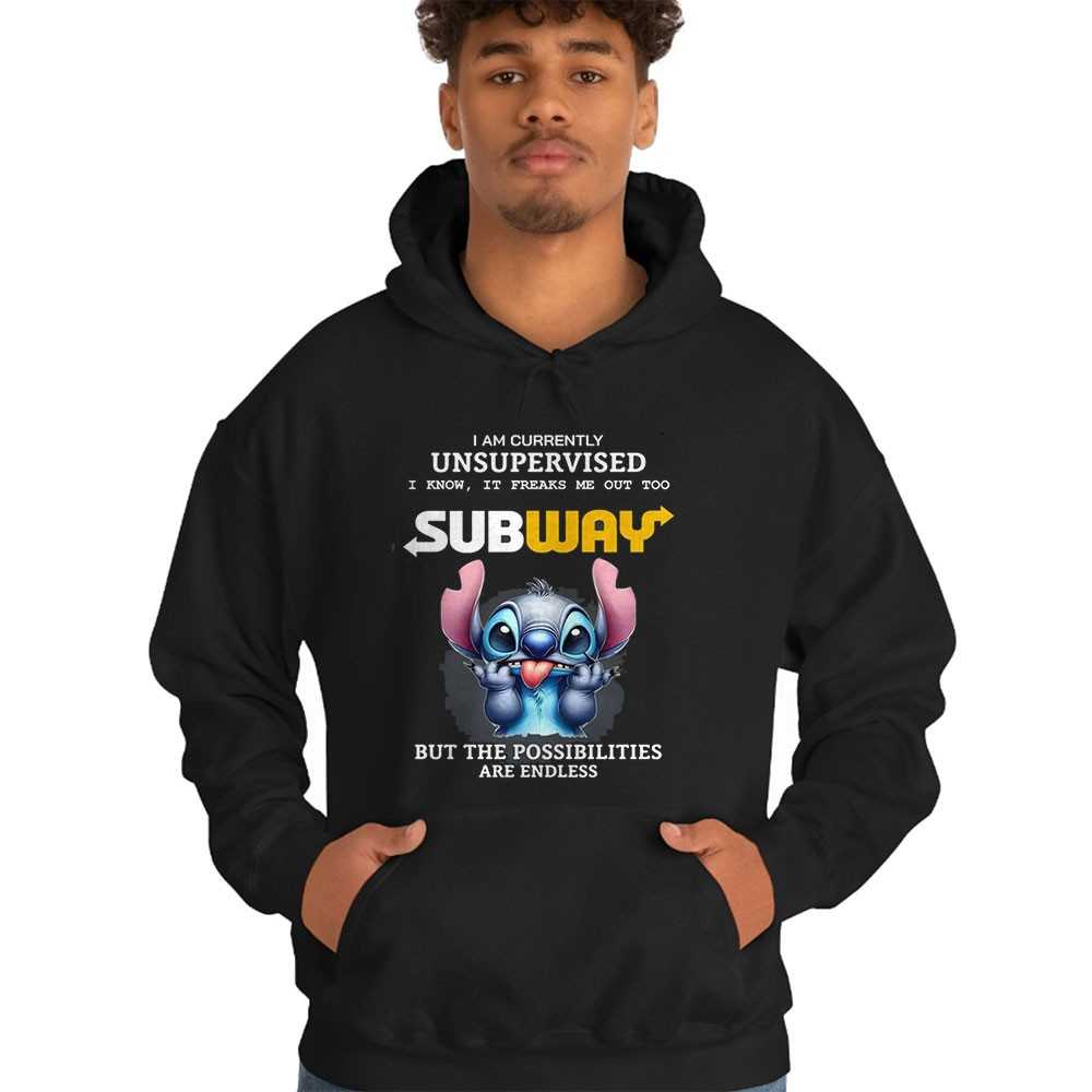 Stitch Subway Unsupervised Endless Possibilities T-shirt Stitch Subway Unsupervised Endless Possibilities T-shirt