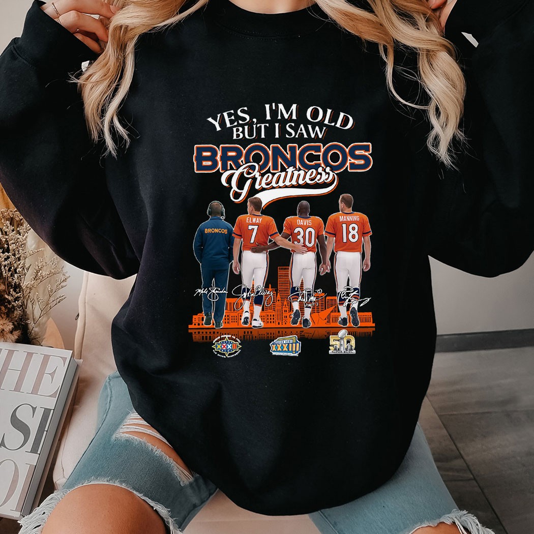 Denver Broncos Greatness Legends T-shirt Denver Broncos Greatness Legends T-shirt