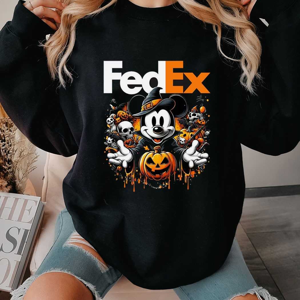 Fedex Halloween Mickey Tee Fedex Halloween Mickey Tee