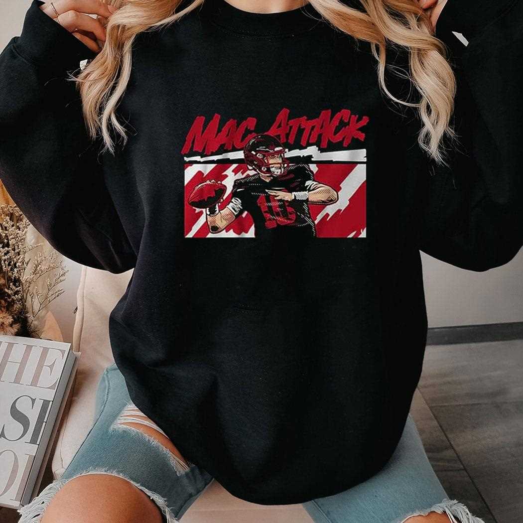 Mac Attack Mac Jones Football Fan T-shirt Mac Attack Mac Jones Football Fan T-shirt