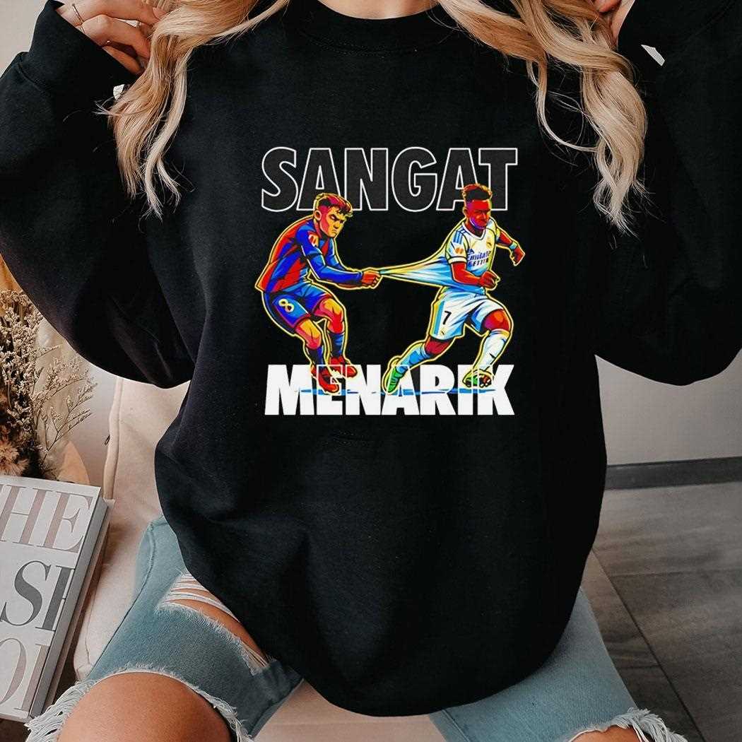 Pedri Pulling Vinicius Sangat Menarik Shirt Pedri Pulling Vinicius Sangat Menarik Shirt