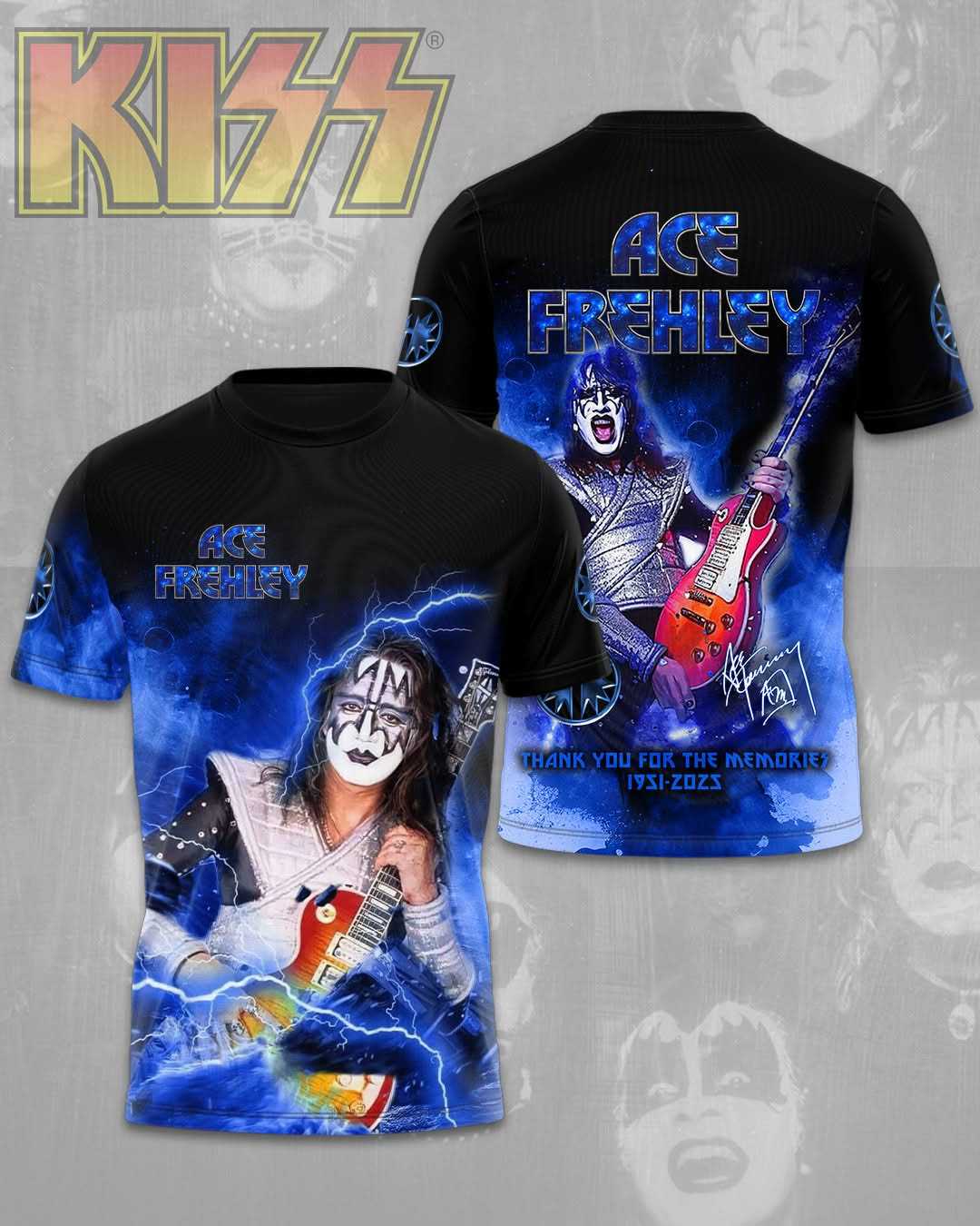 Ace Frehley Thank You For The Memories Shirt