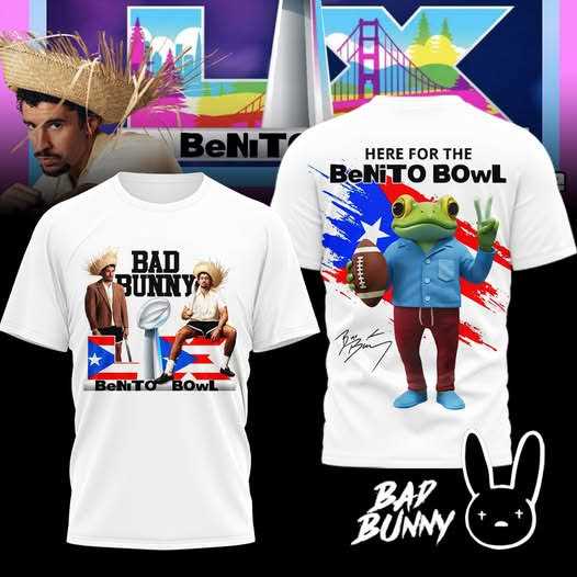 Bad Bunny Benito Bowl Celebration Shirt